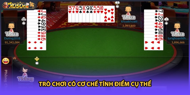 Trò chơi có cơ chế tính điểm cụ thể
